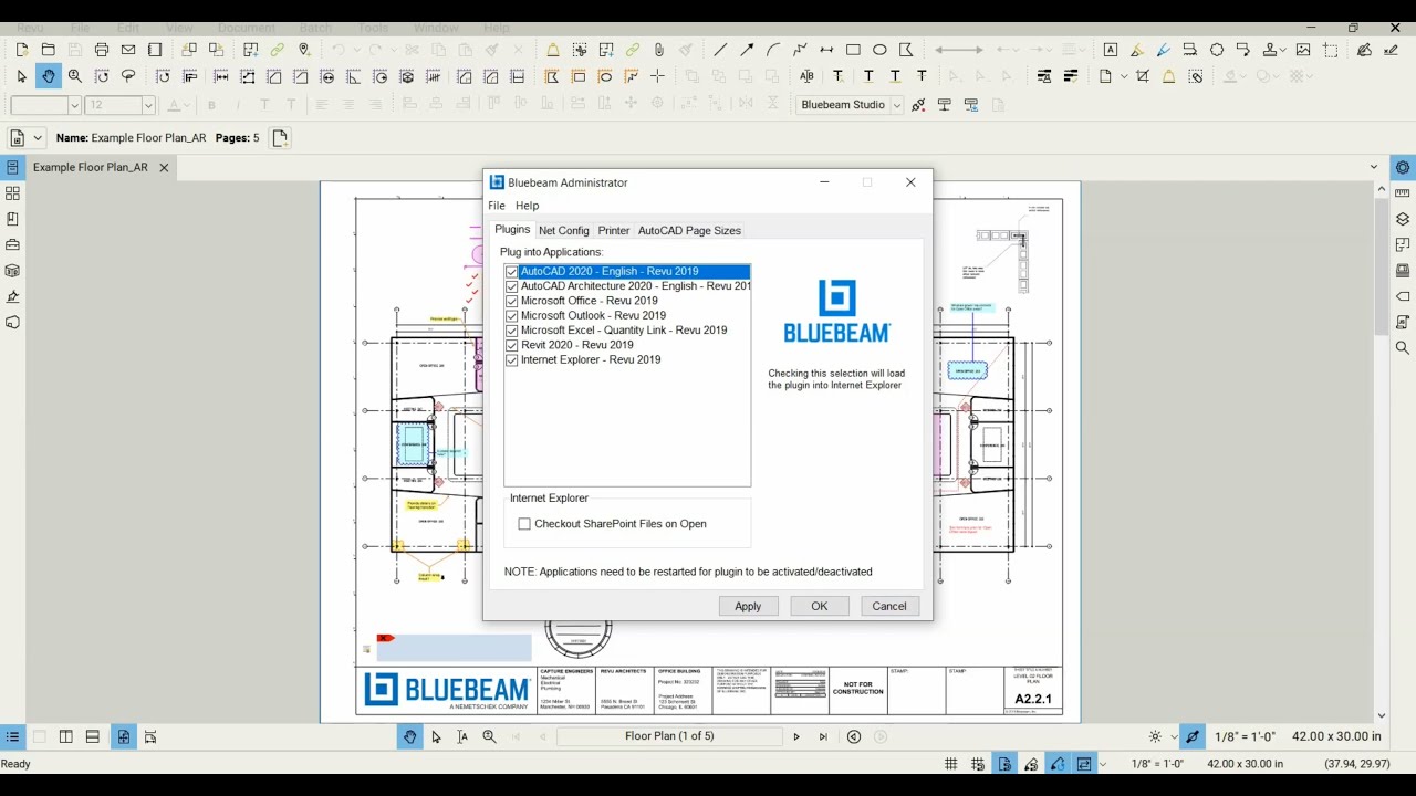 Plugins for AutoCAD, Revit, and many other design and construction software