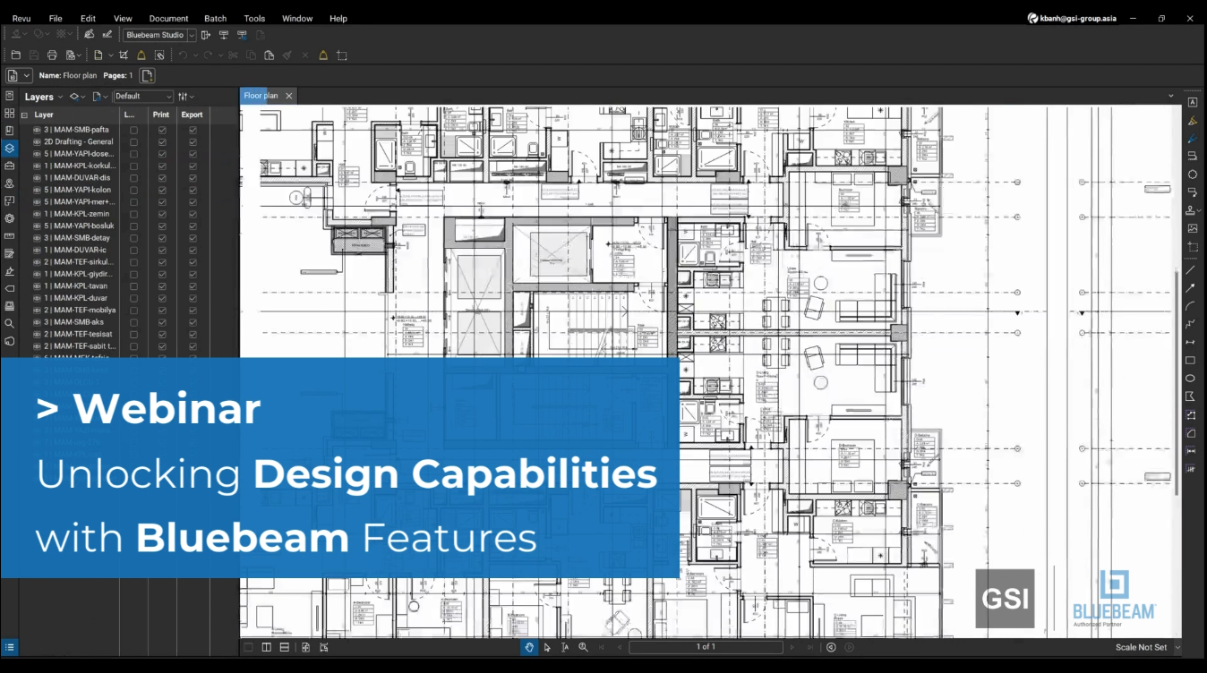 Webinar: Unlocking Innovative Design Capabilities with Bluebeam Features